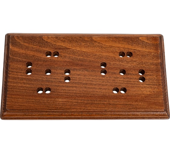 Изображение товара Подложка МЕЗОНИНЪ двухместная "Престиж", цвет - темный дуб GE70717-26