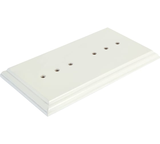 Изображение товара Подложка МЕЗОНИНЪ двухместная "Престиж", цвет - белый GE70717-01