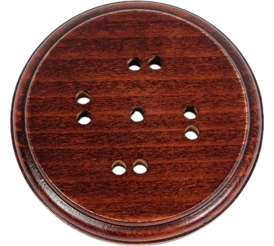 Изображение товара Подложка МЕЗОНИНЪ 1-местная "Элегант"  красное дерево GE70711-27