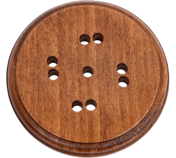 Изображение товара Подложка МЕЗОНИНЪ 1-местная "Элегант" темный дуб GE70711-26