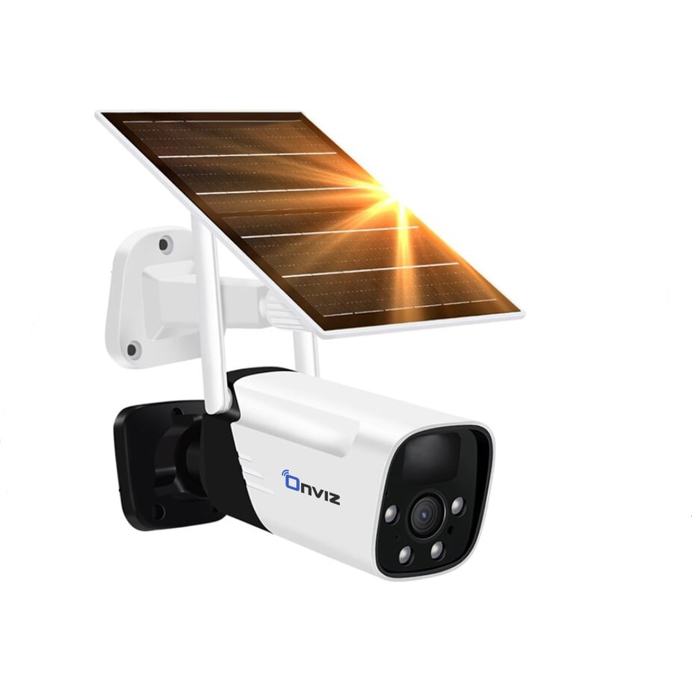 Изображение товара Уличная Wi-Fi камера видеонаблюдения ONVIZ S454 с ночным режимом и солнечной батареей
