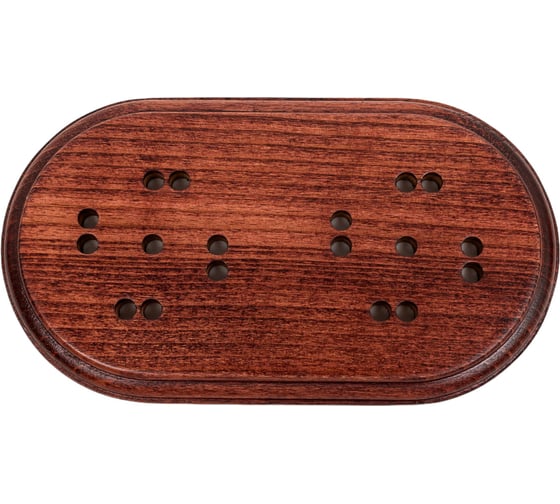 Изображение товара Подложка МЕЗОНИНЪ 2-местная "Элегант"  красное дерево GE70712-27