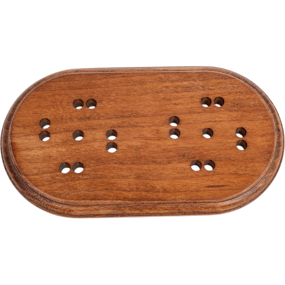 Изображение товара Подложка МЕЗОНИНЪ 2-местная "Элегант" из темного дуба 166х92х12 мм