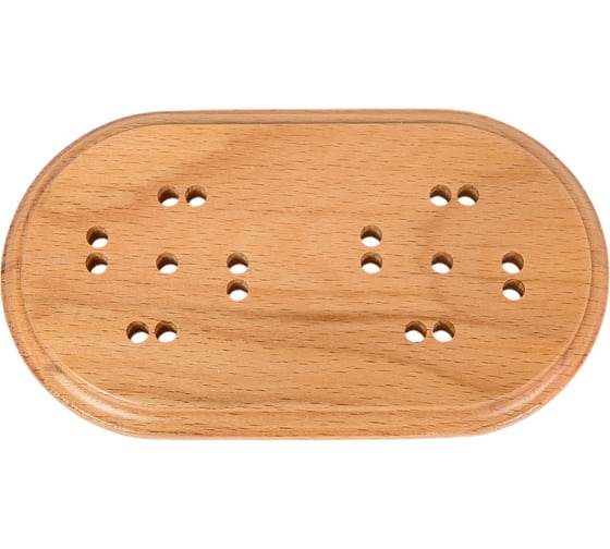 Изображение товара Подложка МЕЗОНИНЪ 2-местная "Элегант" бук натуральный GE70712-25