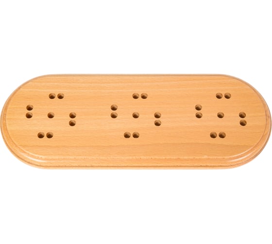 Изображение товара Подложка МЕЗОНИНЪ 3-местная "Элегант" бук натуральный GE70713-25