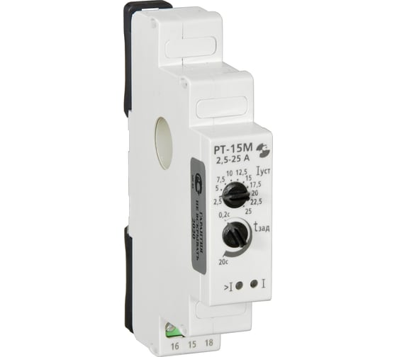 Изображение товара Реле тока Реле и Автоматика, РТ-15М 2,5-25А, встроенный датчик тока A8222-77137949