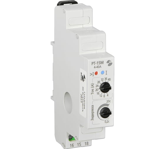 Изображение товара Реле тока Реле и Автоматика, РТ-15М 4-40А, встроенный датчик тока A8222-77137956