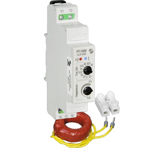 Изображение товара Реле тока Реле и Автоматика, РТ-16М 2,5-25А, выносной датчик тока A8222-34126213