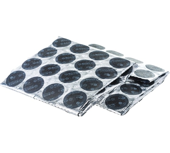 Изображение товара Круглые латки ROSSVIK Ф25, 200 шт. пакет F.25.P.200