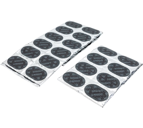 Изображение товара Овальные латки ROSSVIK О3 37х57 мм, 100 шт. пакет НФ-00000237