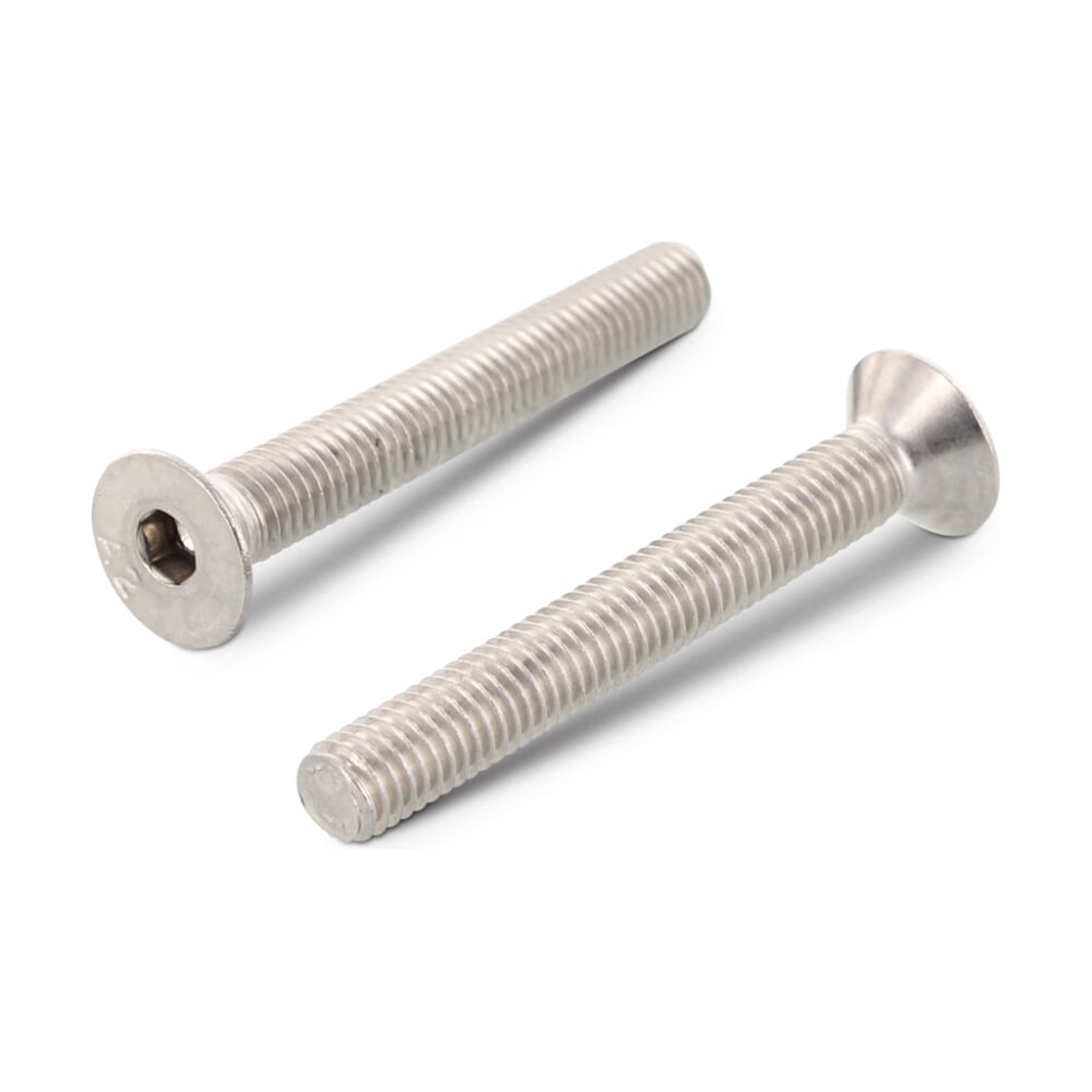 Изображение товара Винты Metiz-A2 DIN 7991 M8x90 нержавеющие с внутренним шестигранником 10 шт