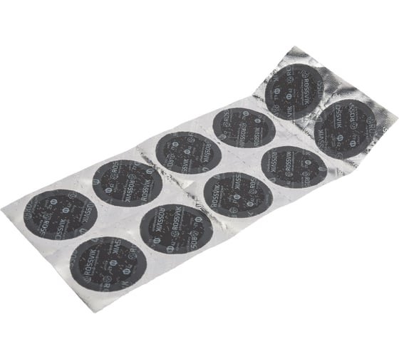 Изображение товара Круглые латки ROSSVIK Ф42 мм, 100 шт. коробка НФ-00000245