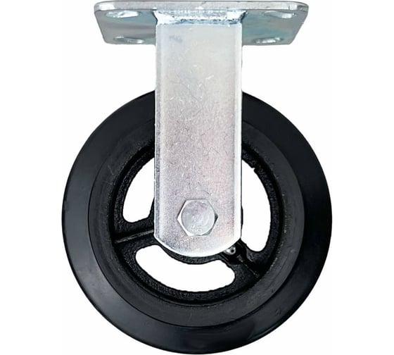 Изображение товара Опора неповоротная колесная большегрузная 152x50 мм, резина черная FCd63 HITCH SZ085001