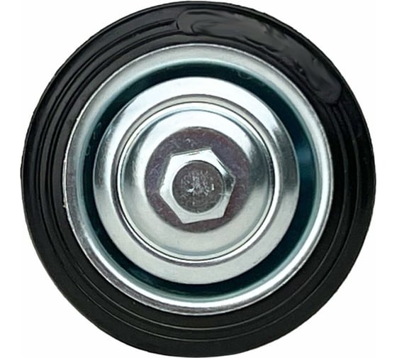 Изображение товара Колесо на ось 200x44 мм, резина черная С80 HITCH SZ084859