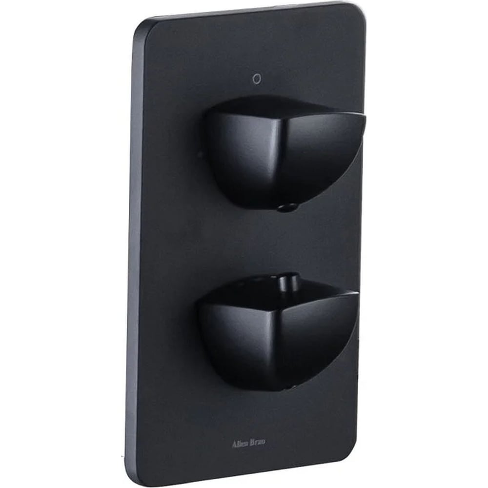 Изображение товара Термостат ALLEN BRAU INFINITY V.1 Vernet черный матовый для душа встраиваемый
