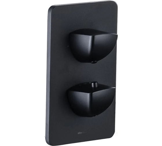 Изображение товара Термостат ALLEN BRAU 5.21216-31 INFINITY V.2 Vernet без дополнительного оборудования, Easy box, чёрный матовый 00314378