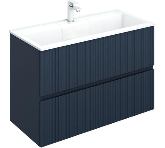 Изображение товара Тумба Aquanet Джейн 100 цвет маренго 00313304