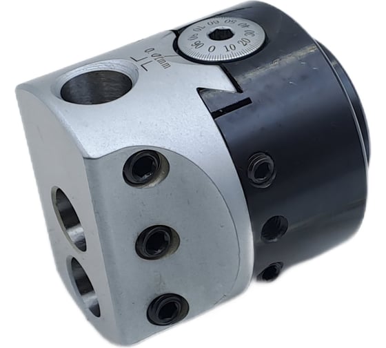 Изображение товара Головка расточная ф 75 мм, D расточки 12-120 мм, под хвостовики КМ, 7:24 TORNERI Т020229