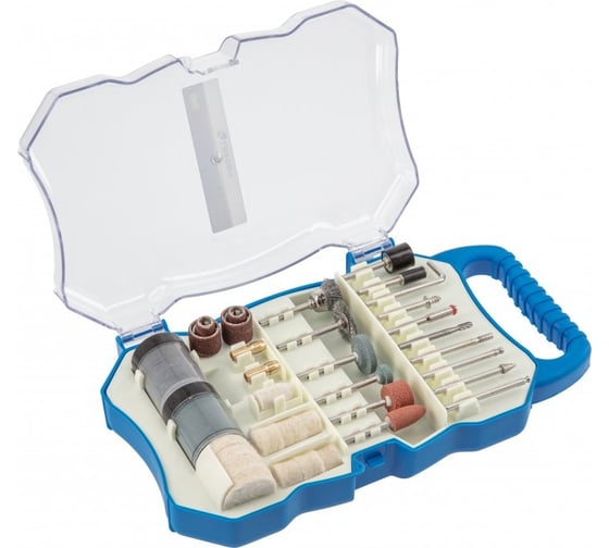 Изображение товара Набор запасных аксессуаров для многофункциональной гравировальной машинки 72 предмета HOEGERT TECHNIK HT2E116