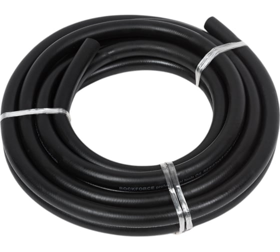 Изображение товара Шланг резиновый армированный бензо-маслостойкий (10х16.5 мм; 5 м) ROCKFORCE RF-AHC-55/8A(46941)