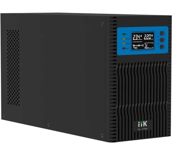 Изображение товара Источник бесперебойного питания ITK ELECTRA OT 10кВА/10кВт, LCD, 192-240VDC, с АКБ, 20x7AH EOT-0010KVA-1-020