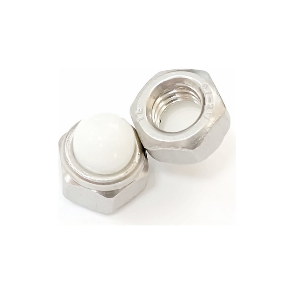 Изображение товара Гайка Море-Метизов DIN 986 А2 М6 самоконтрящаяся 50 шт