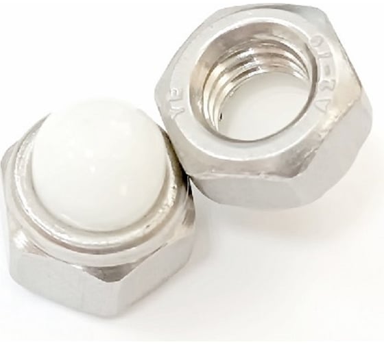 Изображение товара Гайка Море-Метизов DIN 986 А2 колпачковая самоконтрящ., М8, 250 шт GAYKA986A2M8250M