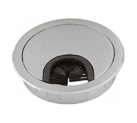 Изображение товара Заглушка кабель-канала GTV металлическая D-80 мм хром PM-LBFI80-01