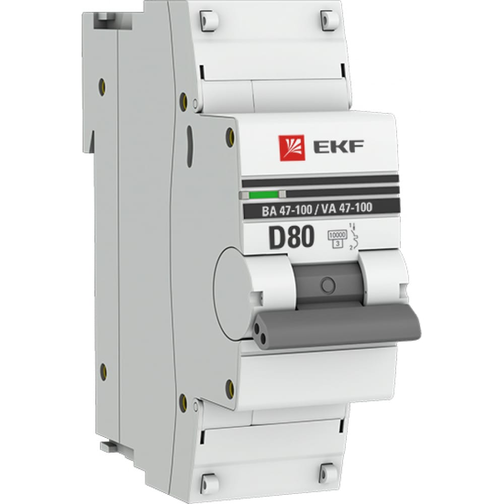 Автоматический выключатель EKF выключатель автоматический модульный 1п c 16а 6ка md63 yon md63 1c16 6