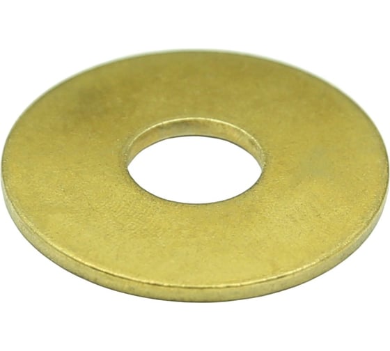 Изображение товара Шайба плоская увеличенная Море-Метизов DIN 9021 латунь M10, 50 шт SHAYPU9021LM1050M