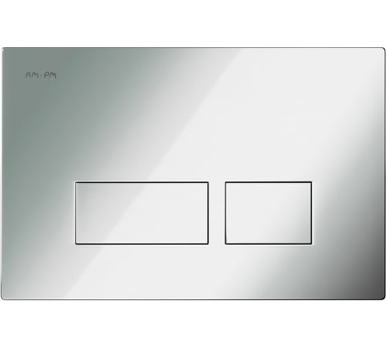 Изображение товара Пневматическая клавиша для инсталляции AM.PM, Pro S пластик, глянцевый хром I047051