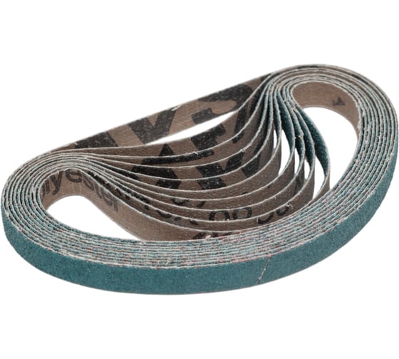 Изображение товара Лента шлифовальная, полиэфирная основа, P60 Zirconium, 330x10 мм, 10 шт AbraTechnic ABR309447