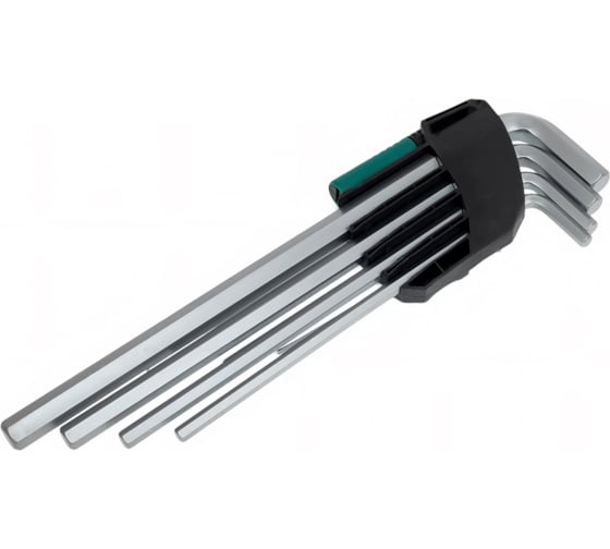 Изображение товара Набор шестигранных ключей SATA сверхдлинные, 9 пр. 09103A