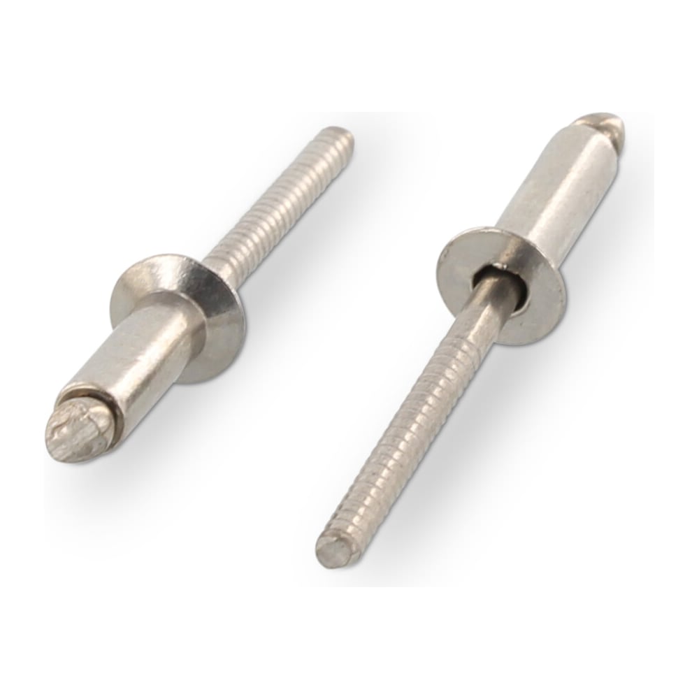 Изображение товара Вытяжная заклепка METIZ-A2 4.8x8 мм нержавеющая с потайным бортиком 50 шт