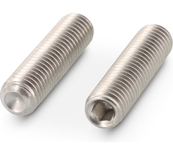 Изображение товара Винт установочный METIZ-A2 DIN 916 M3x5 мм, А2, нержавеющий внутренний шестигранник, 100 шт. 916235 100