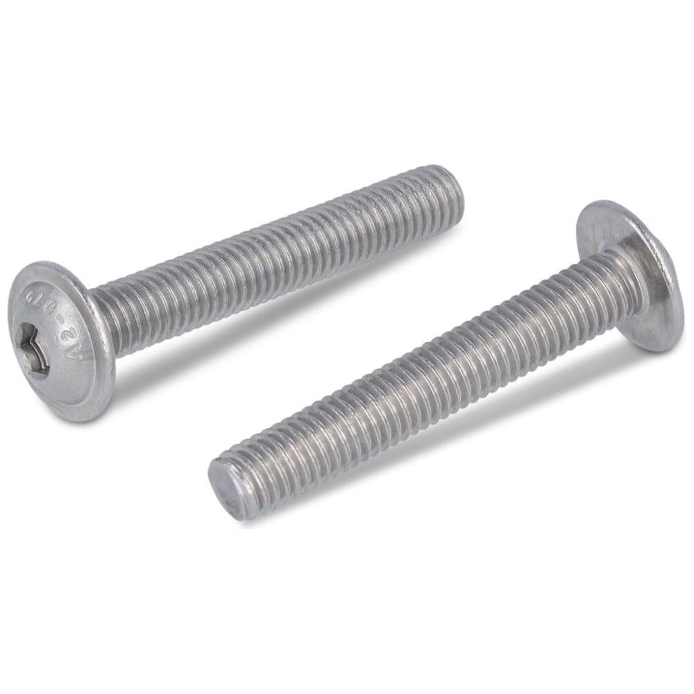 Изображение товара Винт Metiz-A2 ISO 7380-2 M5x16 10 шт полукруглая головка