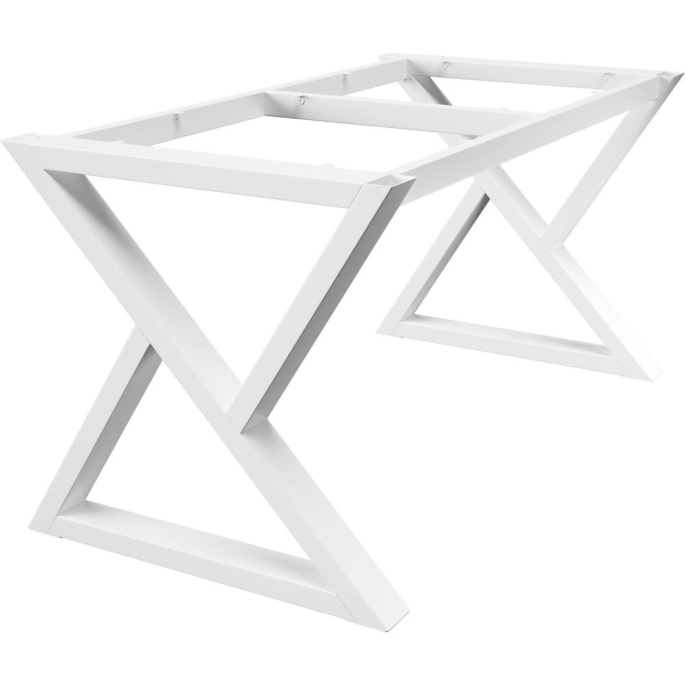 Изображение товара Подстолье для стола Граф Держалкин X-образные ножки 1200 белый Nog-X-1200-б