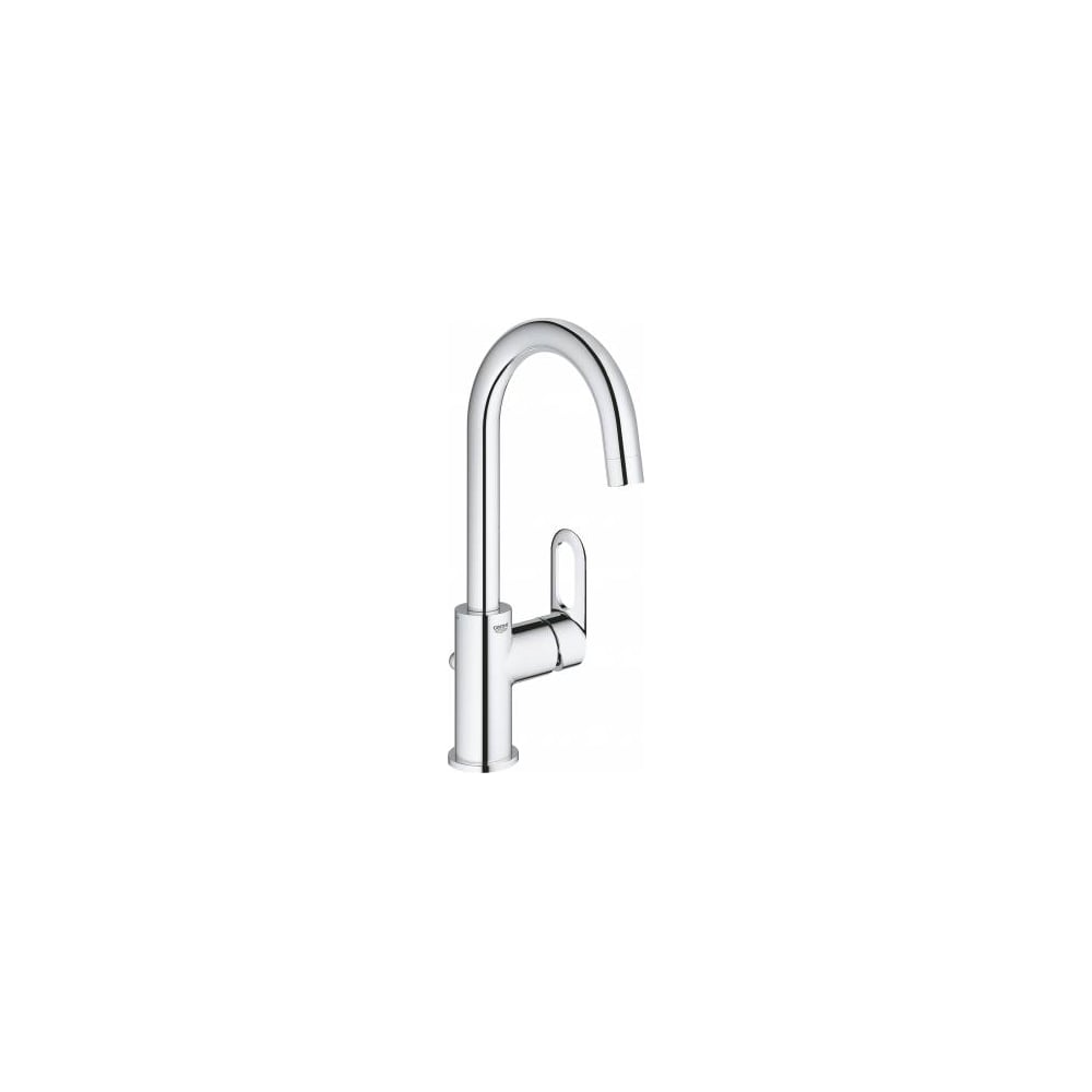 фото Смеситель для раковины grohe bauloop сливной гарнитур, l-size 23763000