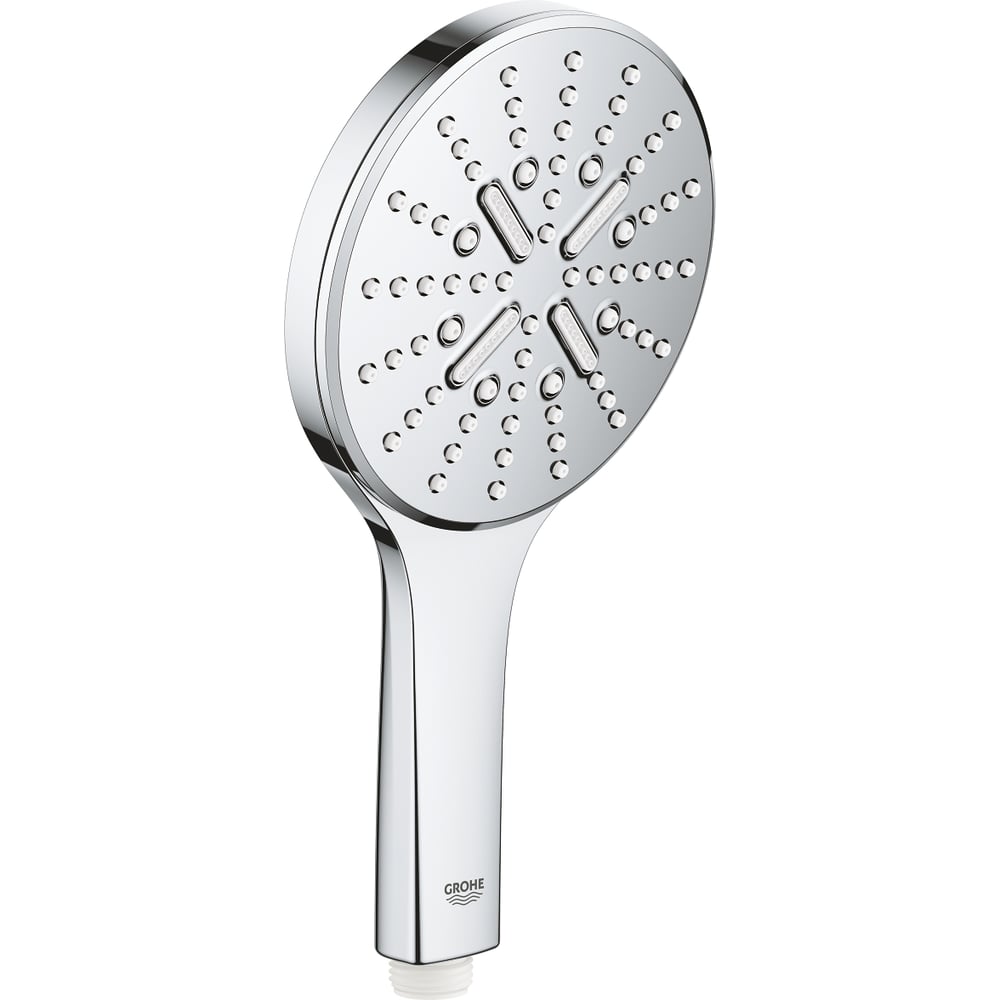 фото Ручной душ grohe rainshower круглый, 3 режима струи smartactive 130 26544000