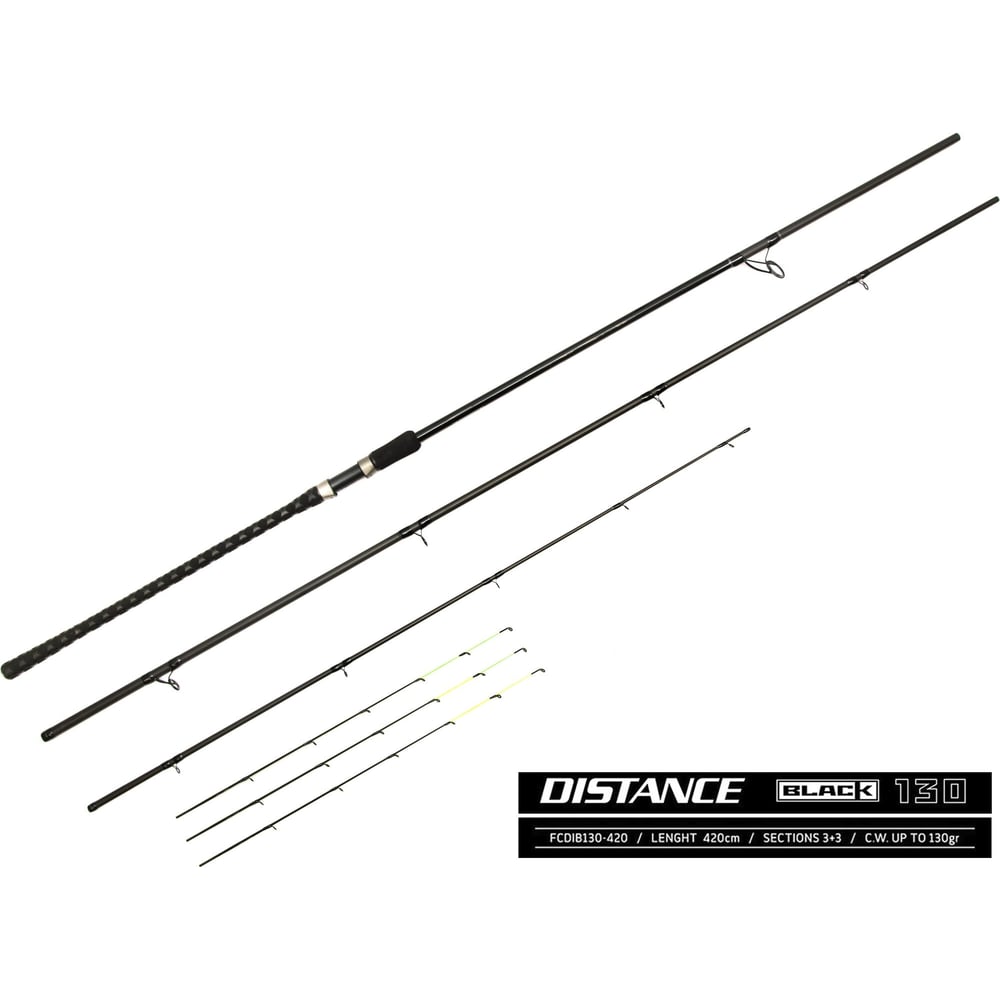 Изображение товара Удилище фидерное FEEDER CONCEPT Distance BLACK 130 4.20 с штекерной конструкцией