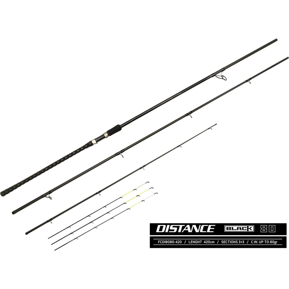 Изображение товара Удилище фидерное FEEDER CONCEPT Distance BLACK 4.2 метра легкое и прочное