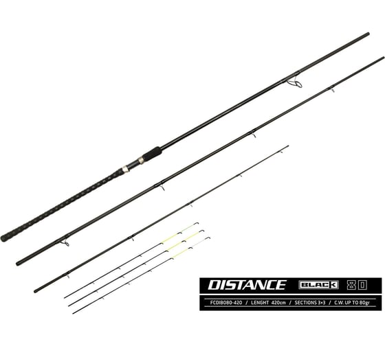 Изображение товара Удилище фидерное FEEDER CONCEPT Distance BLACK 080 4.20 FCDIB080-420