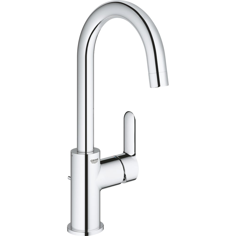 фото Смеситель для раковины grohe bauedge сливной гарнитур l-size 23760000