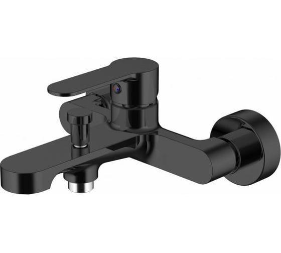 Изображение товара Смеситель для ванны Aquanet черный матовый AF300-20B Passion 00243295