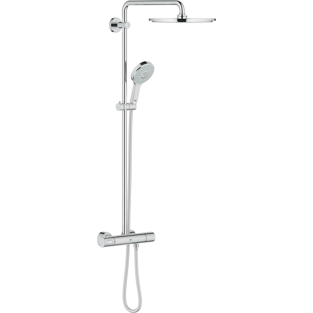 фото Душевая система grohe rainshower с термостатом для душа с верхним душем rainshower cosmo 27968000