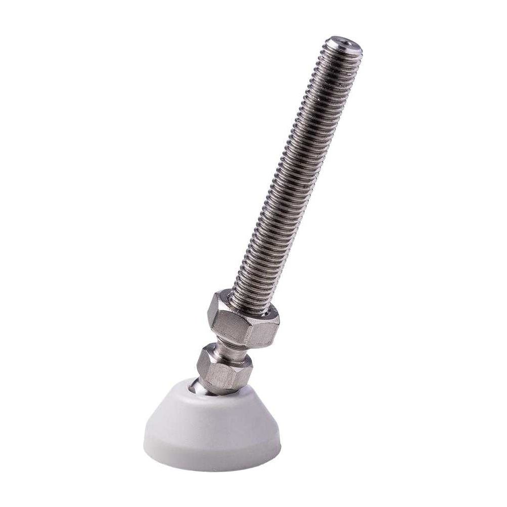 Изображение товара Шарнирная опора Алтервиа M12x100 нержавеющая сталь до 800 кг регулируемая