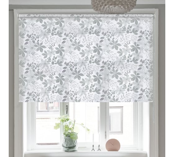 Изображение товара Рулонные шторы Эскар Торонто, серый, 130x160 см 7514130160