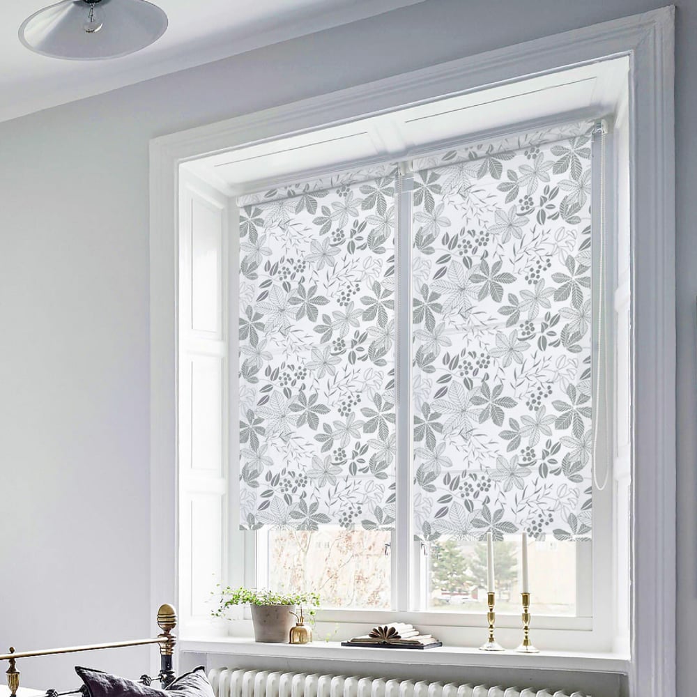 Изображение товара Рулонные шторы Эскар Торонто серый 68x160 см солнцезащитные, монтаж без сверления