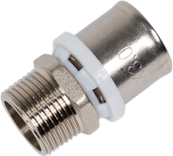 Изображение товара Муфта STI пресс, латунь никель ДН 26x3/4" НР ТТ000006077