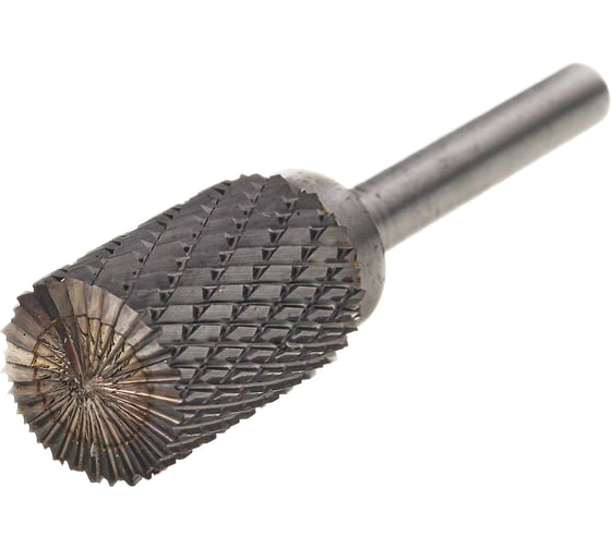 Изображение товара Бор-фреза твердосплавная по металлу, цилиндрическая с зубчатым торцом В1625M06 TORGWIN T263523